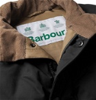 Barbour White Label - Corduroy-Trimmed Padded Quilted Brushed-Shell Gilet - Unknown