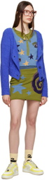 Brain Dead Green Buggin' Out Miniskirt