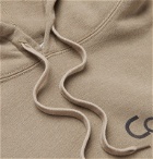 Remi Relief - Colorado Printed Loopback Cotton-Blend Jersey Hoodie - Neutrals