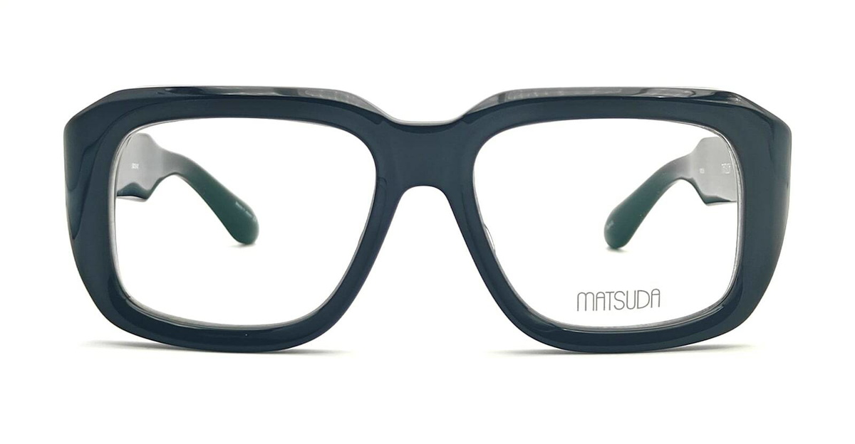 Matsuda Black Morgenthal Frederics Edition Lifesaver Glasses Matsuda Black Morgenthal Frederics Edition Lifesaver Glasses