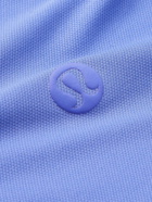 Lululemon - Logo-Appliquéd Stretch-Piqué Tennis Polo Shirt - Blue