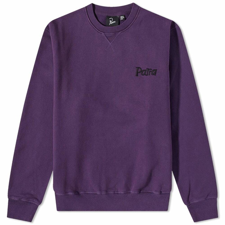 Photo: By Parra Men's Rushed Sugar Crew Sweat in Purple