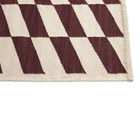 HAY Shift Kelim Rug - 140x200cm in Burgundy 