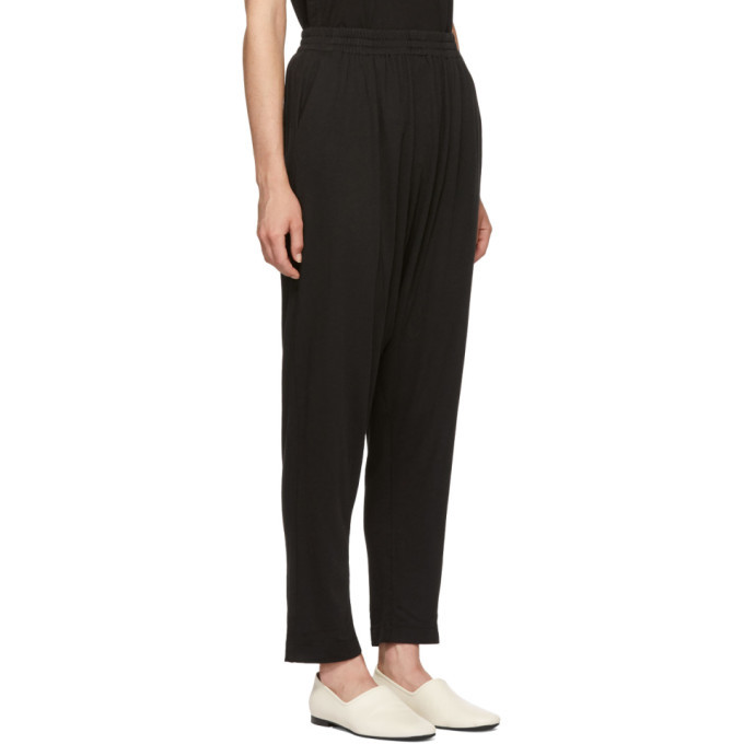 Raquel Allegra Black Drop Lounge Pants Raquel Allegra