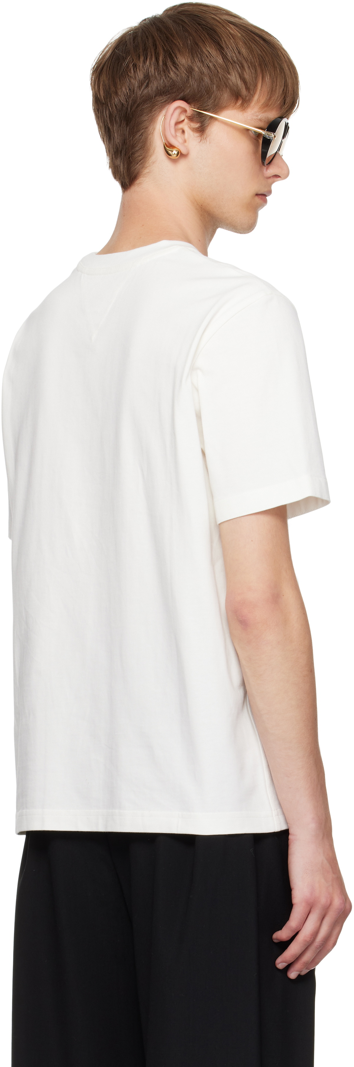 Bottega Veneta Off-White Cotton T-shirt