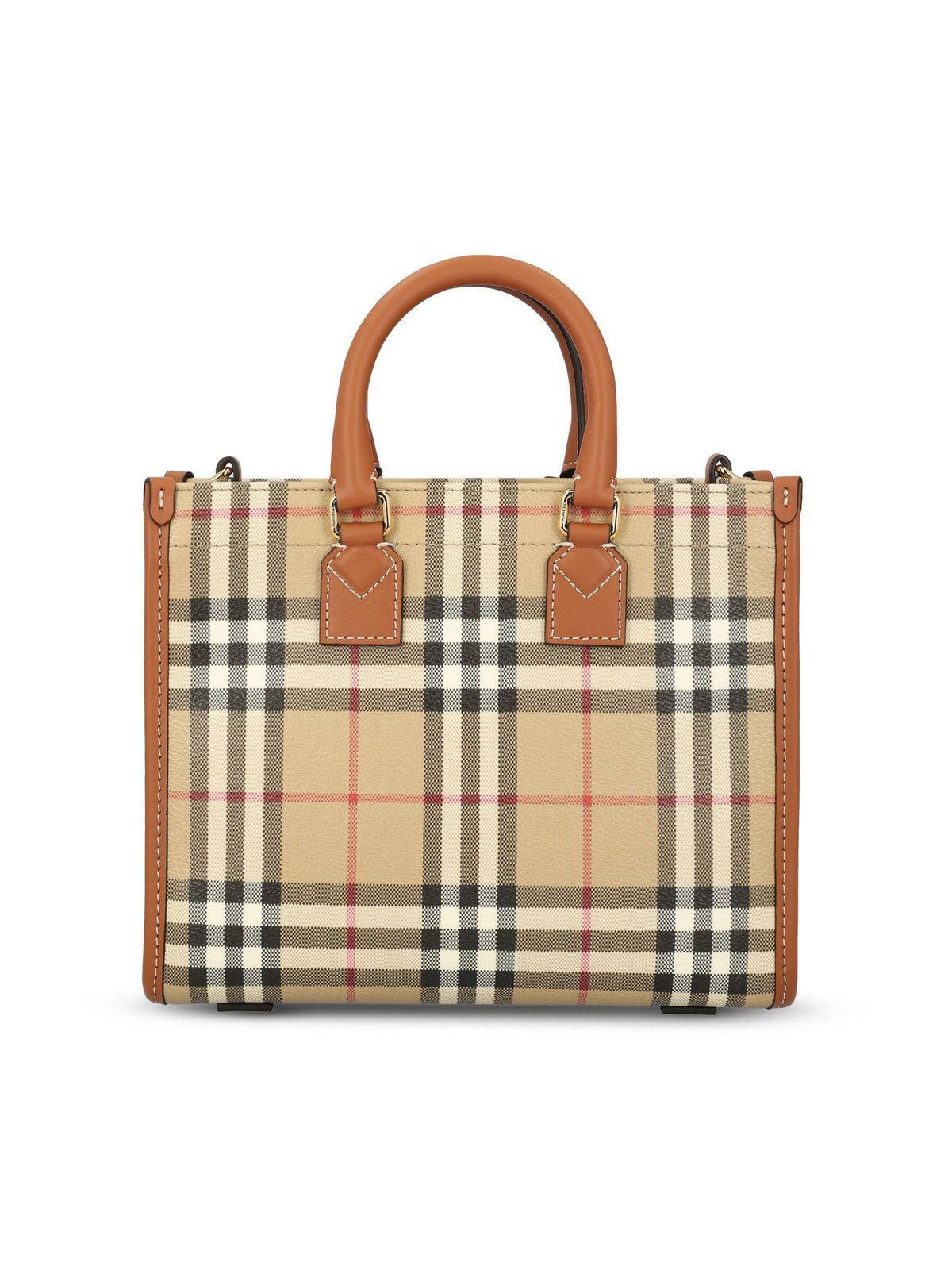 Burberry Mini Freya Tote Bag Burberry