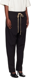 Fear of God Black Nylon Track Pants