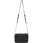 Miu Miu Black Leather Studded Bag
