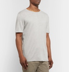 Hartford - Slub Linen T-Shirt - Light gray