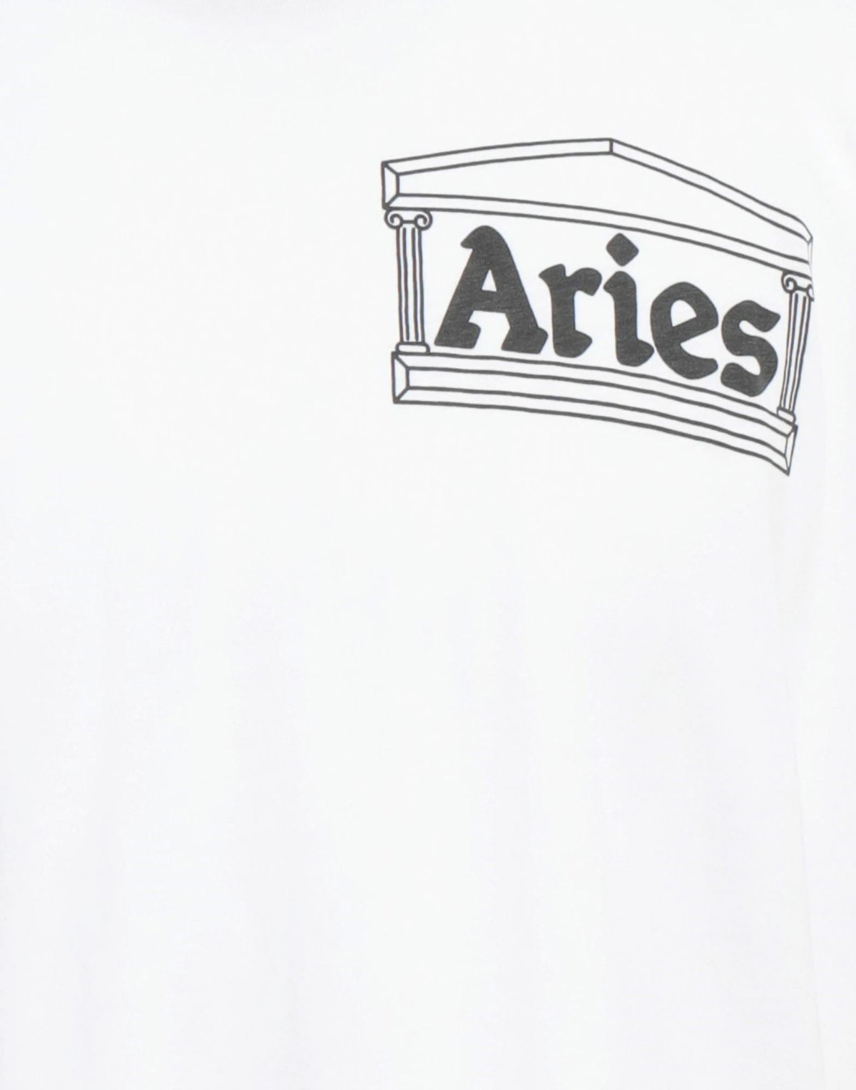 Aries Mens T-shirt in White