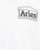 Aries Mens T-shirt in White