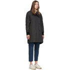 Chimala Reversible Black Fleece Coat