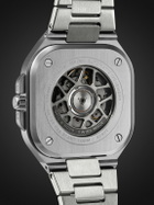 Bell & Ross - BR 05 GMT Automatic 41mm Stainless Steel Watch, Ref. No. BR05G-SI-ST/SST