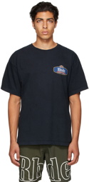 Rhude Black Racing Crest T-Shirt