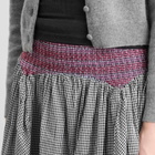 Damson Madder Women's Layla Godet Midi Skirt in Black