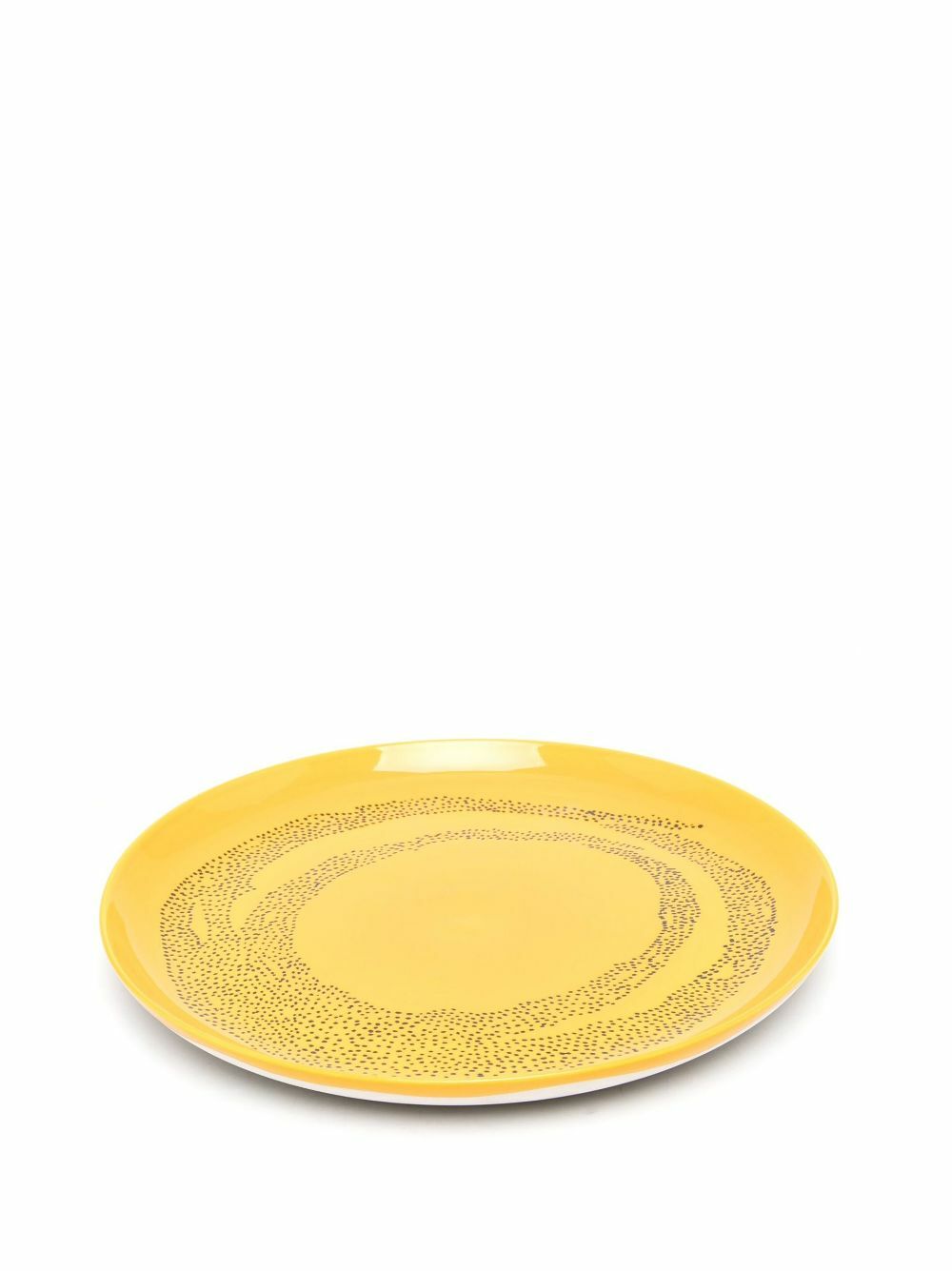 Serax Yellow Sunny Swirl Dots Plate Set