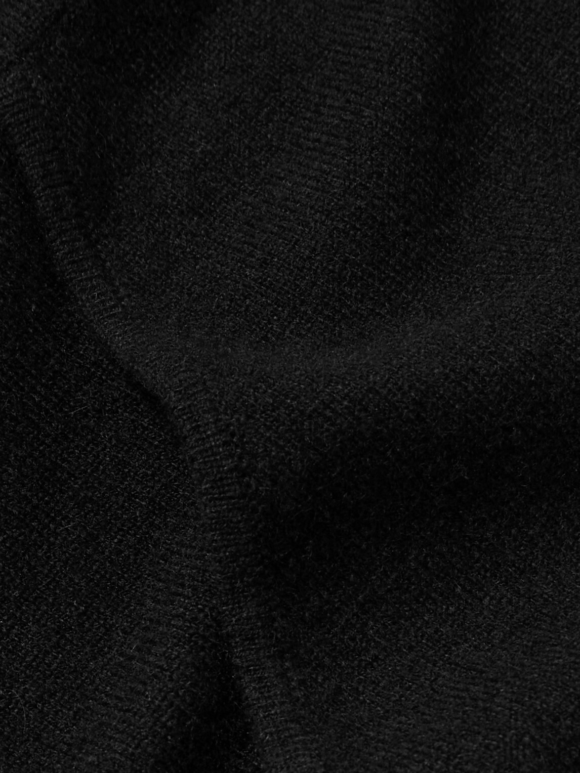 Mr P. - Mitchell Cashmere Hoodie - Black