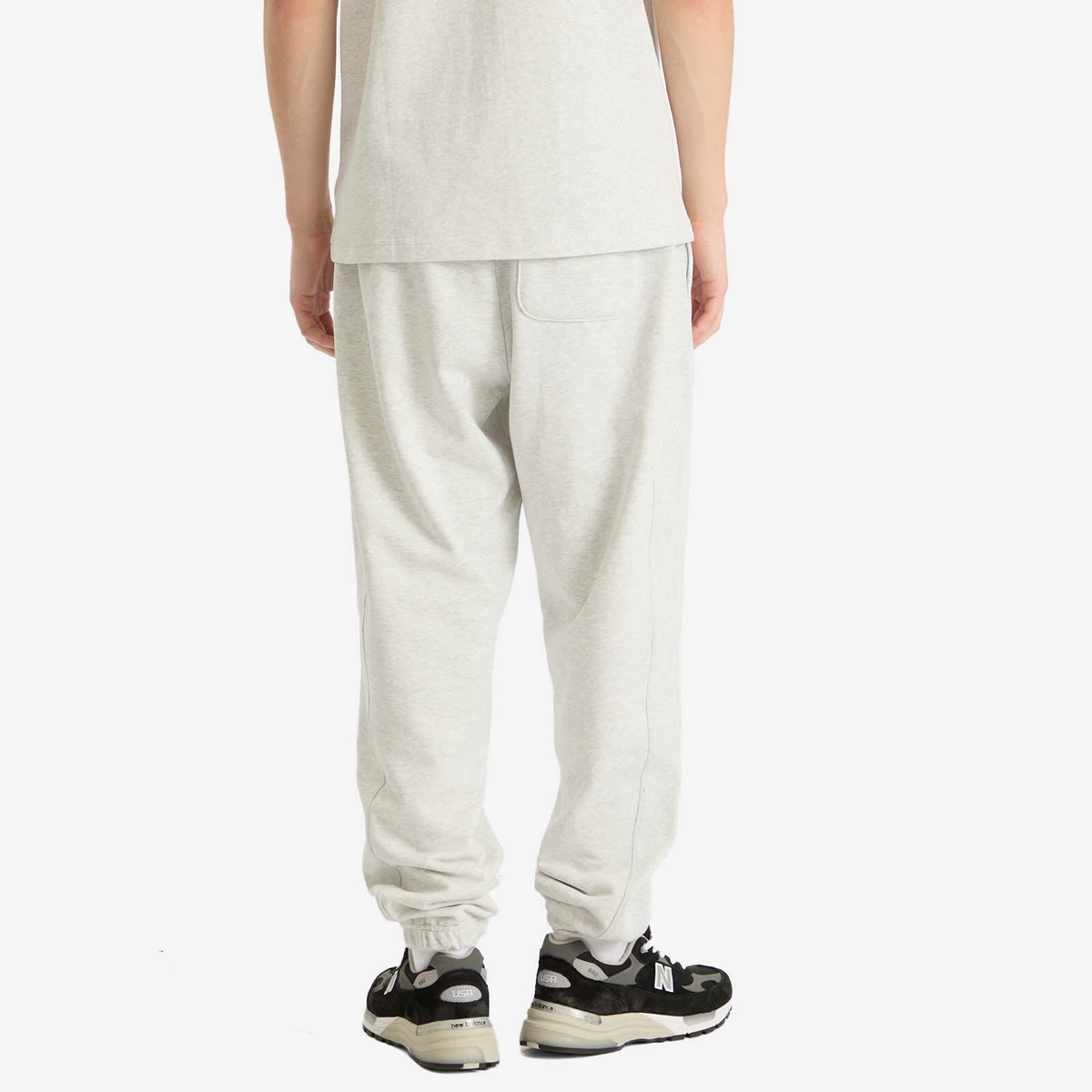 New Balance Men's Athletics French Terry Jogger in Ash Heather New