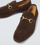 Gucci - Jordaan suede loafers