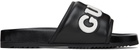 Gucci Black Leather Slides