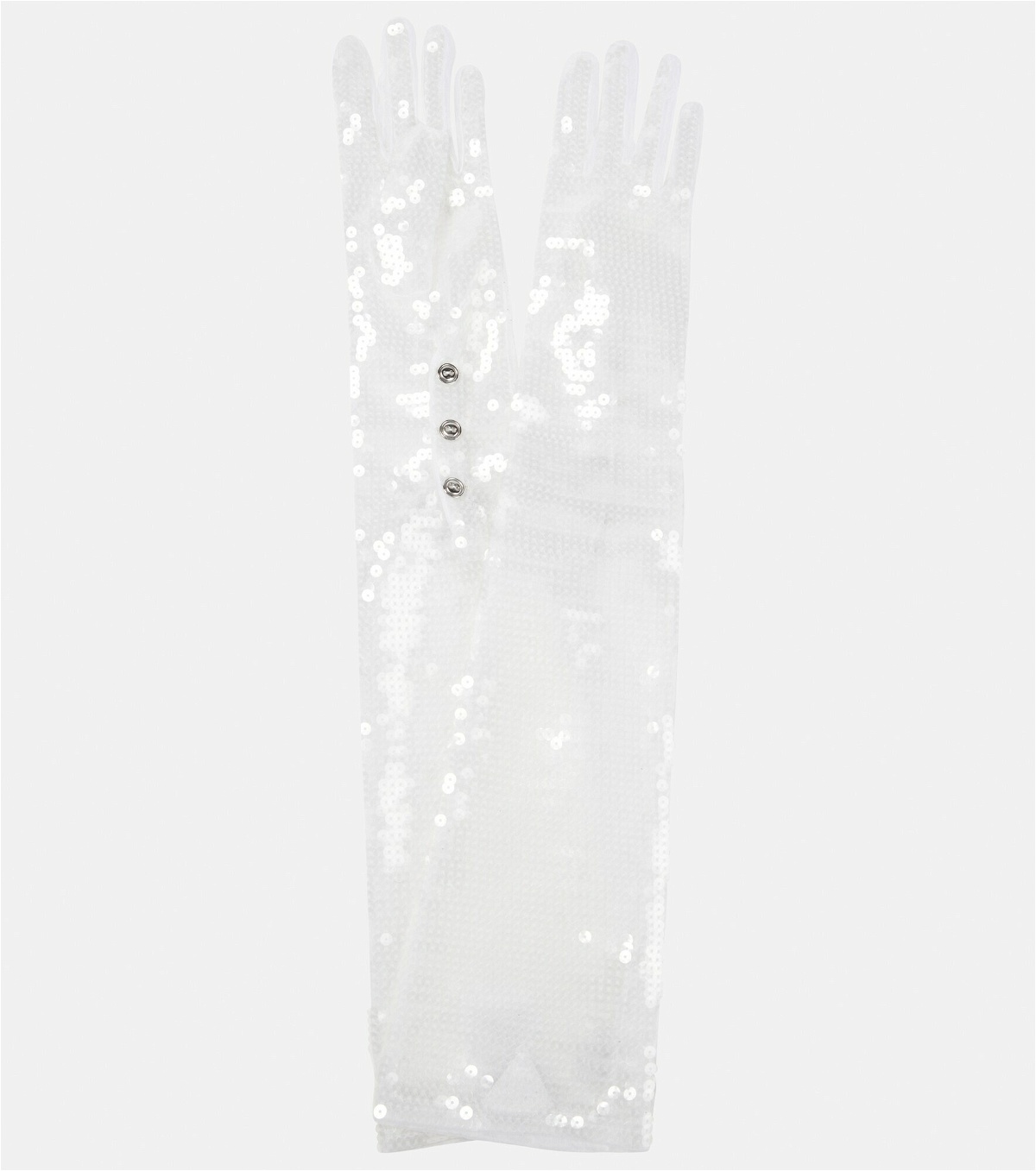 Bottega Veneta - Sequined lace gloves Bottega Veneta