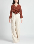 Alessia Santi Womens Jacket in Brown