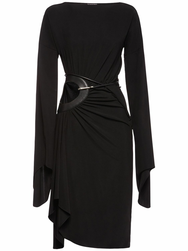 Photo: TOM FORD - Jersey Wrap Midi Dress