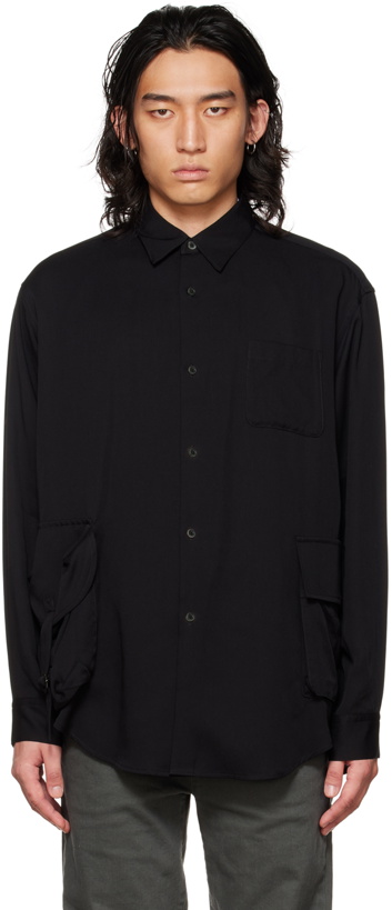 Photo: Undercoverism Black Cargo Pocket Shirt