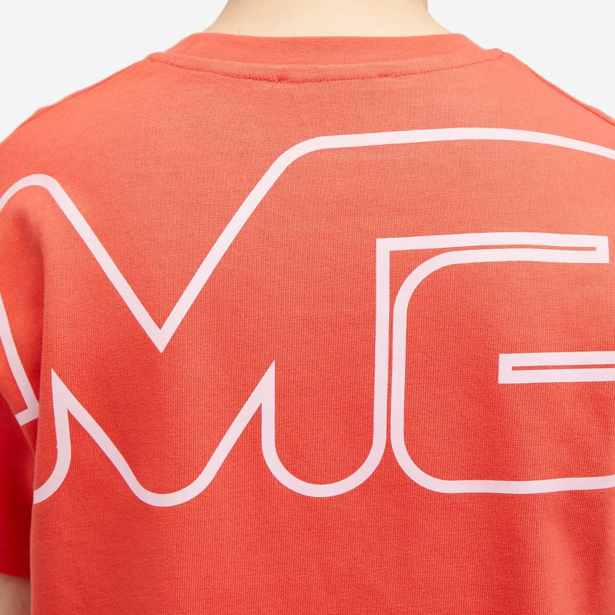 Members of the Rage Men's Star Logo T-Shirt in Infrared