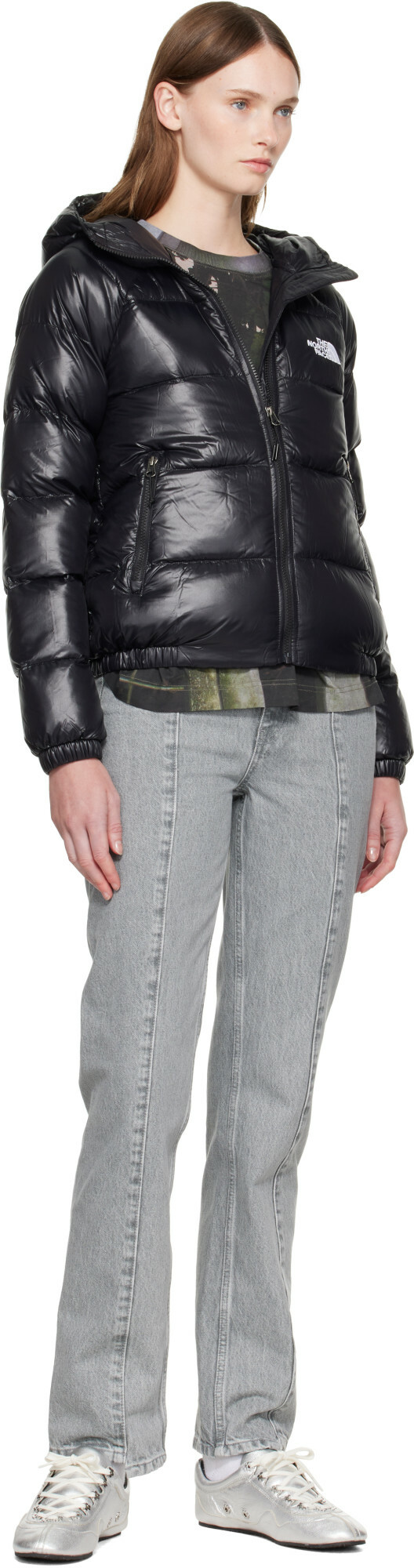 The North Face Black Hydrenalite Hoodie Down Jacket