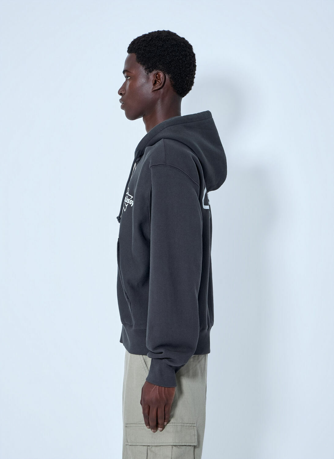 Stüssy Surf Size Dyed Zip Hoodie