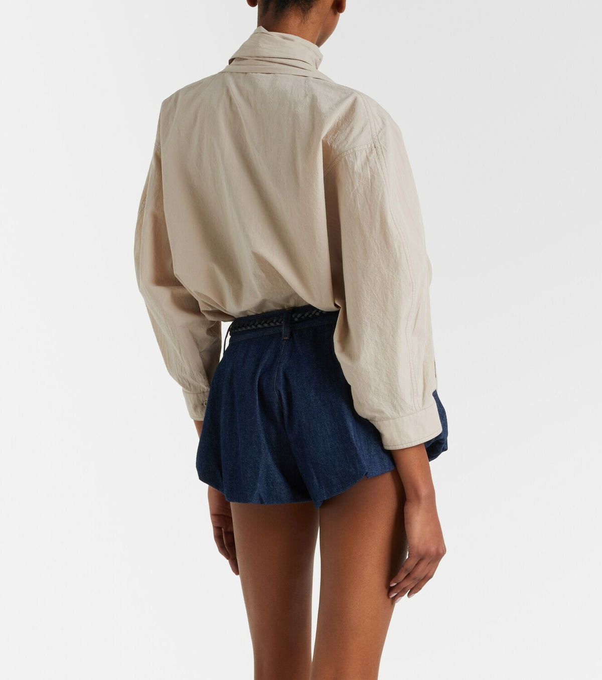 Frame The Shell denim shorts