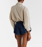 Frame The Shell denim shorts