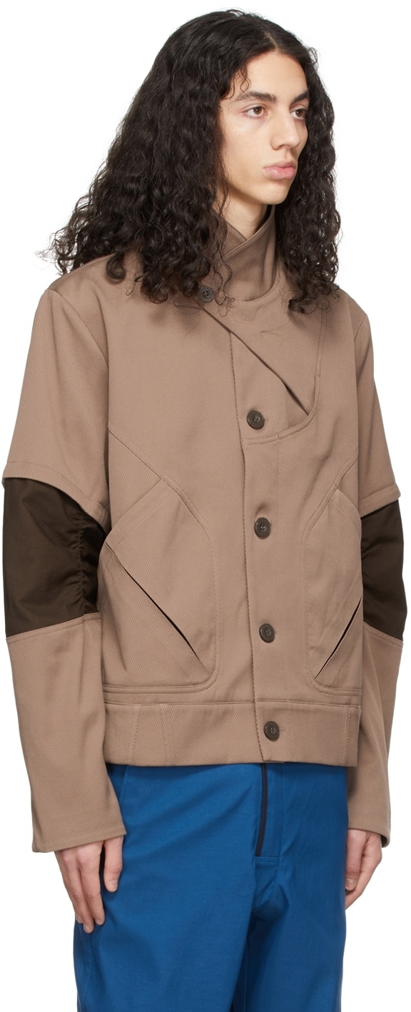 Kiko Kostadinov Tan Kassel Jacket Kiko Kostadinov