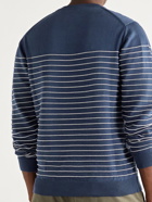 Albam - Striped Cotton Sweater - Blue
