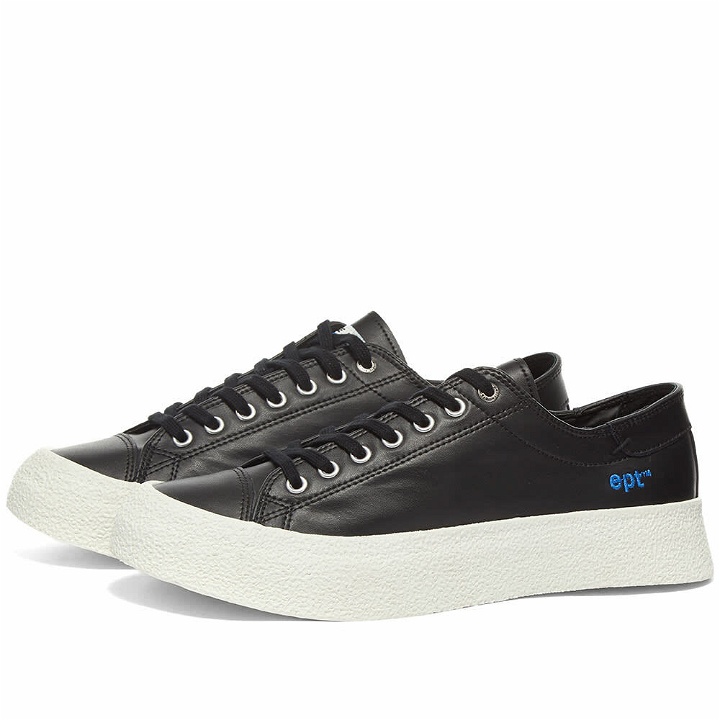 Photo: East Pacific Trade Men's Dive Leather Sneakers in Black