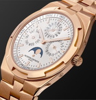 Vacheron Constantin - Overseas Perpetual Calendar Automatic 41.5mm Ultra Slim 18-Karat Rose Gold Watch - Gold