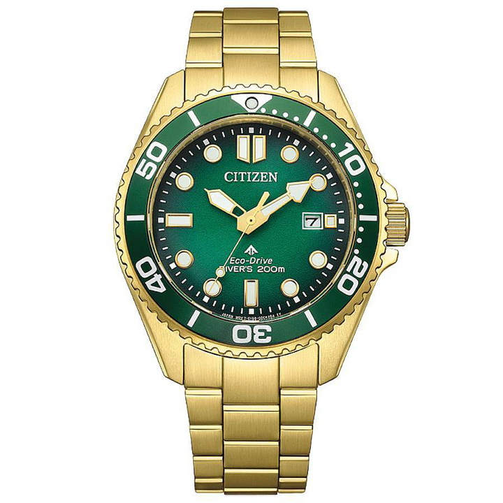 Photo: Citizen Promaster Dive Green Dial Mens Watch BN0262-59W