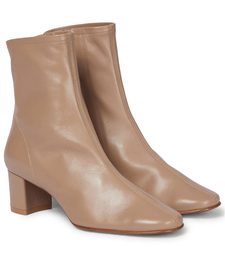 Photo: By Far Sofia leather ankle boots