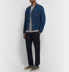 Common Projects - Cap-Toe Canvas and Nubuck Sneakers - Men - Green