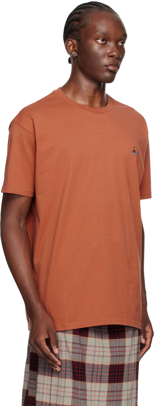 Vivienne Westwood Orange Classic Multicolour Orb T-Shirt Vivienne