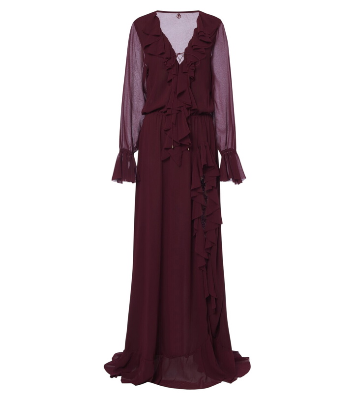 Photo: Bananhot Bellen ruffled maxi dress