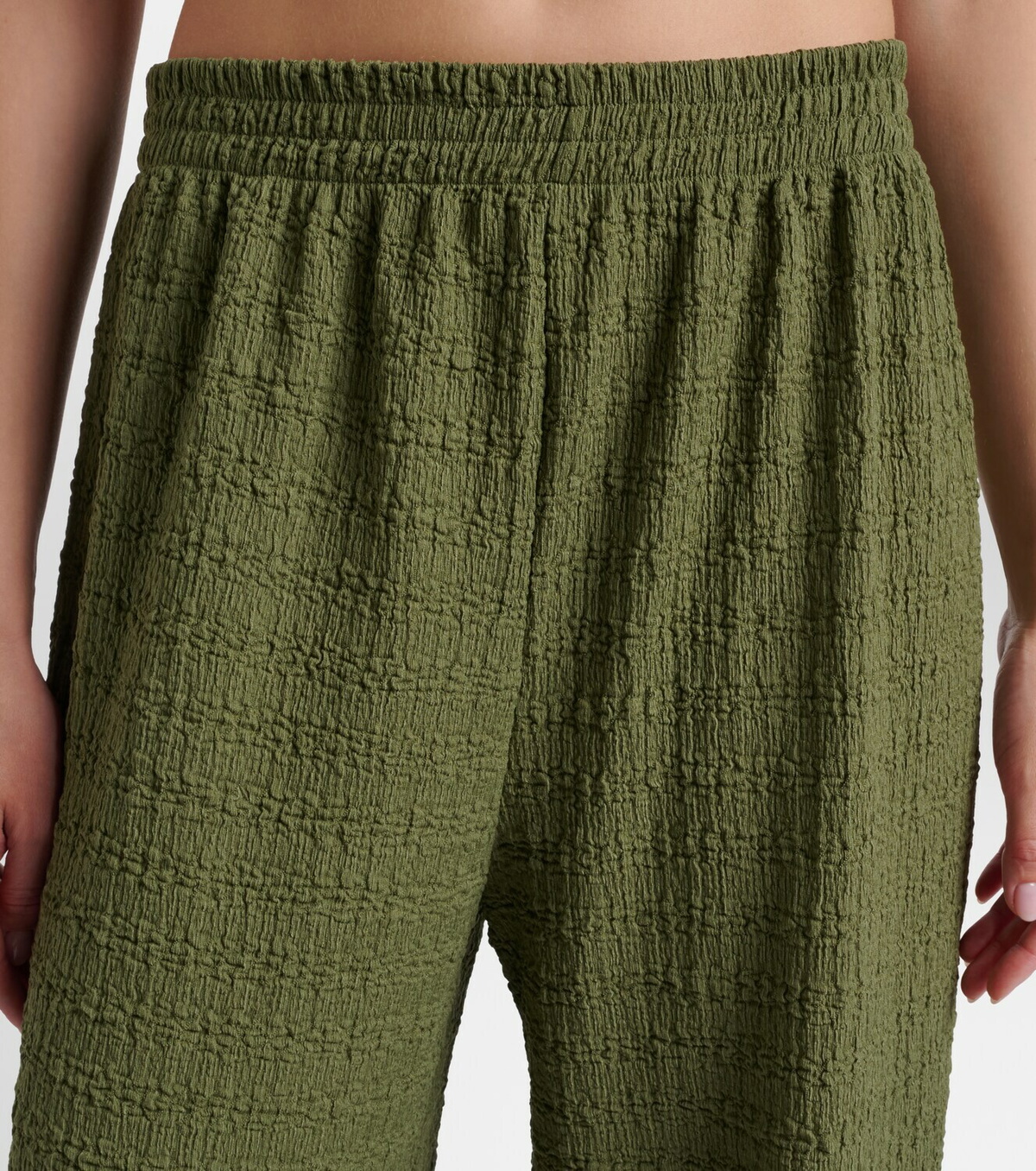 Jade Swim Amaya sheer wide-leg pants