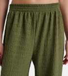 Jade Swim Amaya sheer wide-leg pants