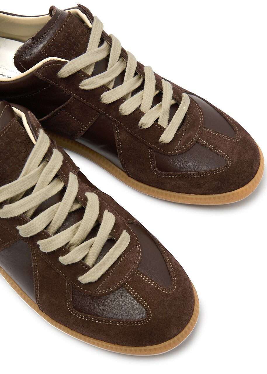 【関税＆送料込み】Maison Margiela Replica Panelled Sneaker Maison Margiela Replica Panelled Sneakers | Neutrals | FARFETCH