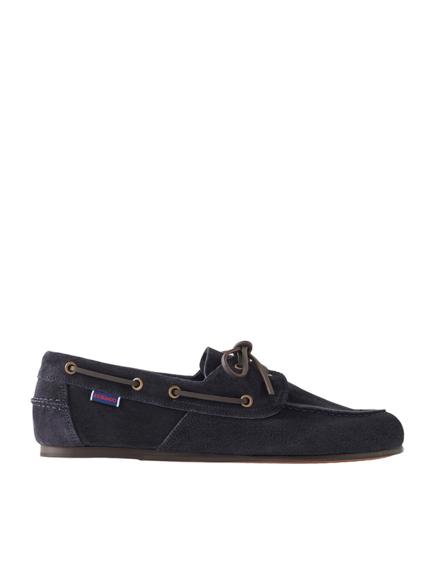 Photo: Sebago - Owen Suede Boat Shoes - Blue
