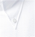 Maximilian Mogg - Button-Down Collar Cotton-Seersucker Shirt - White