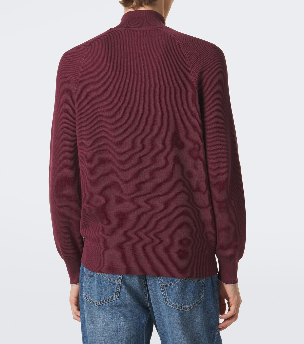 Brunello Cucinelli Ribbed-knit cotton sweater