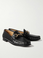 Brunello Cucinelli - Horsebit-Embellished Leather Loafers - Black
