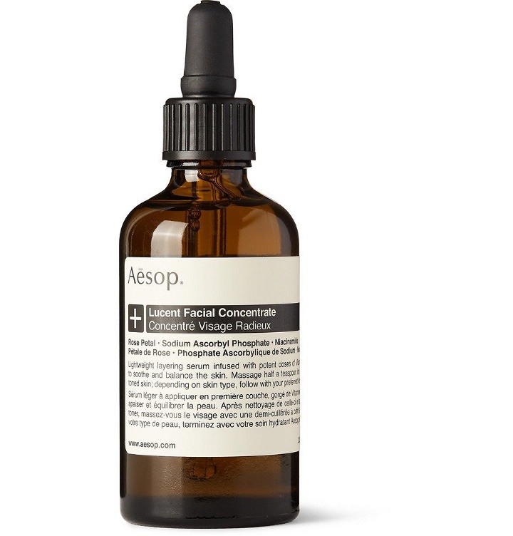 Photo: Aesop - Lucent Facial Concentrate, 60ml - Men - Colorless